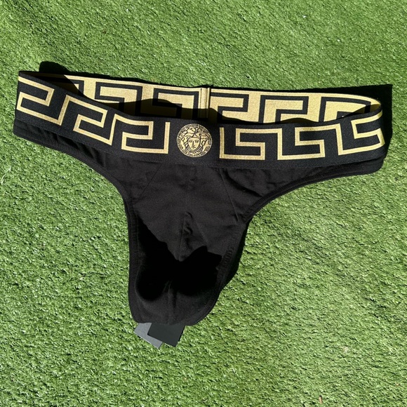 Versace Men’s Greca NWT Brief - Picture 1 of 3